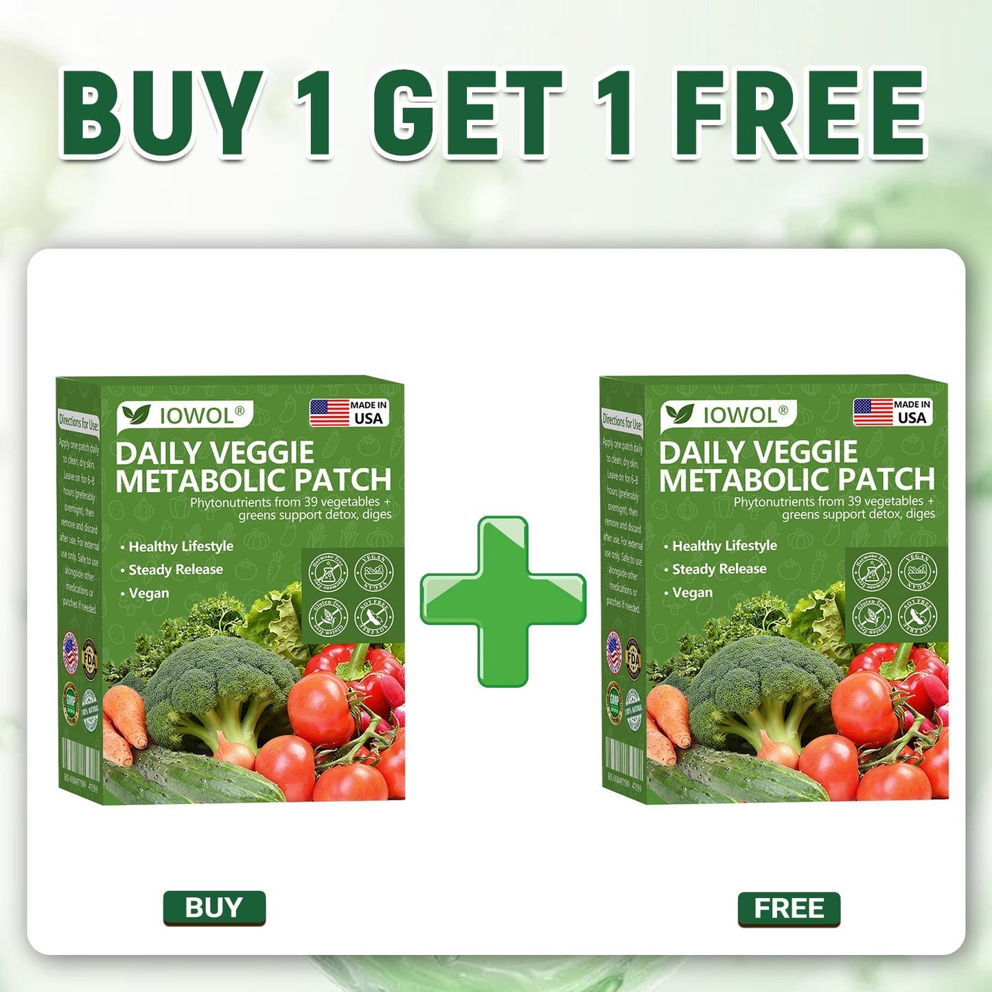 🥦𝐍𝐞𝐠𝐨𝐳𝐢𝐨 𝐔𝐟𝐟𝐢𝐜𝐢𝐚𝐥𝐞 | 𝐈𝐎𝐖𝐎𝐋® 𝐏𝐚𝐭𝐜𝐡 𝐌𝐞𝐭𝐚𝐛𝐨𝐥𝐢𝐜𝐨 𝐜𝐨𝐧 𝐞𝐬𝐭𝐫𝐚𝐭𝐭𝐢 𝐝𝐢 𝟑𝟗 𝐯𝐞𝐫𝐝𝐮𝐫𝐞 𝐞 𝐩𝐢𝐚𝐧𝐭𝐞 𝐯𝐞𝐫𝐝𝐢 𝐬𝐮𝐩𝐩𝐨𝐫𝐭𝐚 𝐝𝐢𝐠𝐞𝐬𝐭𝐢𝐨𝐧𝐞, 𝐦𝐞𝐭𝐚𝐛𝐨𝐥𝐢𝐬𝐦𝐨 𝐞𝐝 𝐞𝐧𝐞𝐫𝐠𝐢𝐚, 𝐩𝐞𝐫 𝐮𝐧 𝐛𝐞𝐧𝐞𝐬𝐬𝐞𝐫𝐞 𝐥𝐞𝐠𝐠𝐞𝐫𝐨 𝐞𝐝 𝐞𝐪𝐮𝐢𝐥𝐢𝐛𝐫𝐚𝐭𝐨 𝐨𝐠𝐧𝐢 𝐠𝐢𝐨𝐫𝐧𝐨.