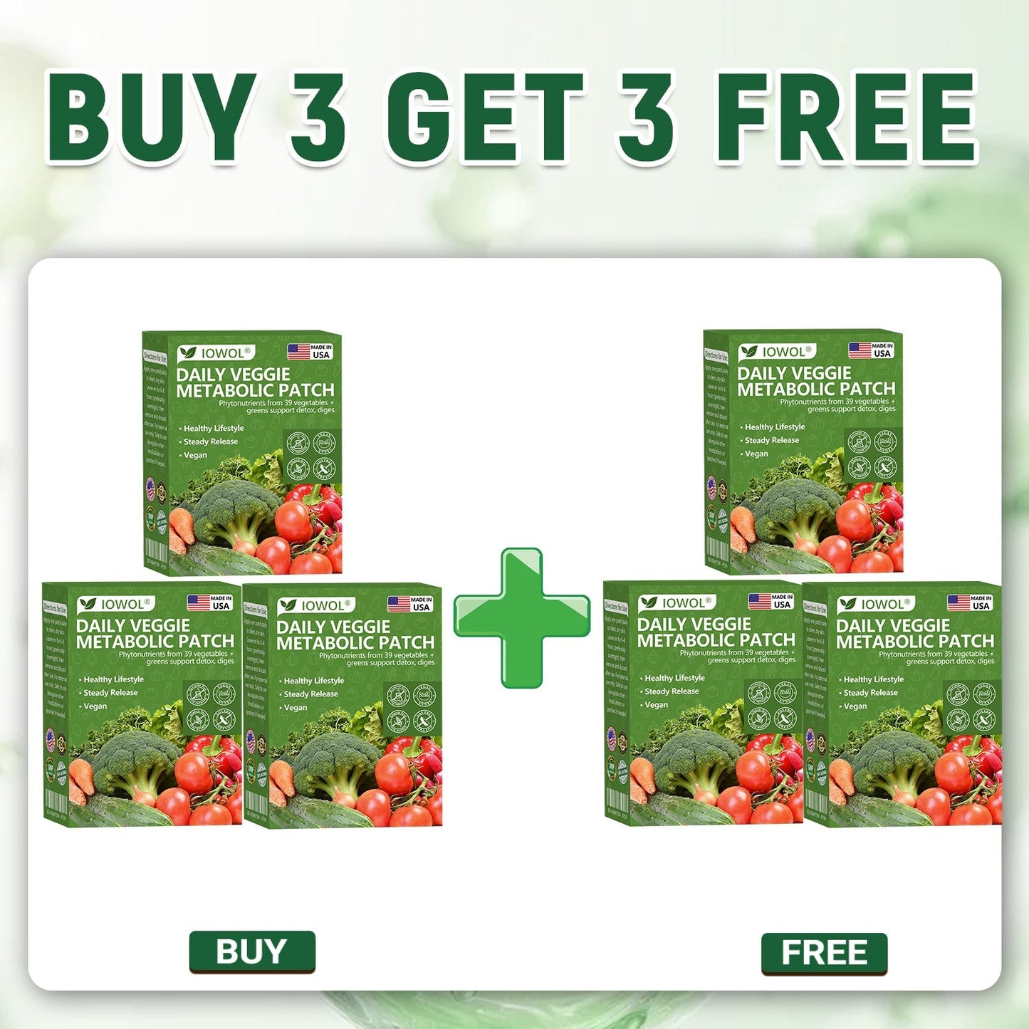 🥦𝐍𝐞𝐠𝐨𝐳𝐢𝐨 𝐔𝐟𝐟𝐢𝐜𝐢𝐚𝐥𝐞 | 𝐈𝐎𝐖𝐎𝐋® 𝐏𝐚𝐭𝐜𝐡 𝐌𝐞𝐭𝐚𝐛𝐨𝐥𝐢𝐜𝐨 𝐜𝐨𝐧 𝐞𝐬𝐭𝐫𝐚𝐭𝐭𝐢 𝐝𝐢 𝟑𝟗 𝐯𝐞𝐫𝐝𝐮𝐫𝐞 𝐞 𝐩𝐢𝐚𝐧𝐭𝐞 𝐯𝐞𝐫𝐝𝐢 𝐬𝐮𝐩𝐩𝐨𝐫𝐭𝐚 𝐝𝐢𝐠𝐞𝐬𝐭𝐢𝐨𝐧𝐞, 𝐦𝐞𝐭𝐚𝐛𝐨𝐥𝐢𝐬𝐦𝐨 𝐞𝐝 𝐞𝐧𝐞𝐫𝐠𝐢𝐚, 𝐩𝐞𝐫 𝐮𝐧 𝐛𝐞𝐧𝐞𝐬𝐬𝐞𝐫𝐞 𝐥𝐞𝐠𝐠𝐞𝐫𝐨 𝐞𝐝 𝐞𝐪𝐮𝐢𝐥𝐢𝐛𝐫𝐚𝐭𝐨 𝐨𝐠𝐧𝐢 𝐠𝐢𝐨𝐫𝐧𝐨.